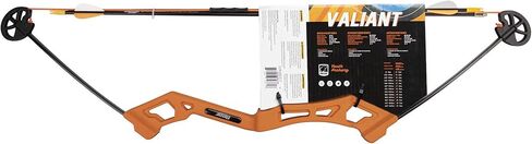 Bear Archery Valiant Bow Set for Youth, Recommended Ages 4-7, Right Handed, Continuous Draw Weight Up to 16.5 lb., Continuous Draw Length Up to 18-inches in Saudi Arabia