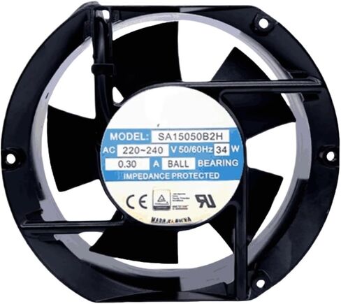 SA15050B2H 220-240V 0.30A 34W 17CM 17251 مروحة التدفق المحوري in Saudi Arabia