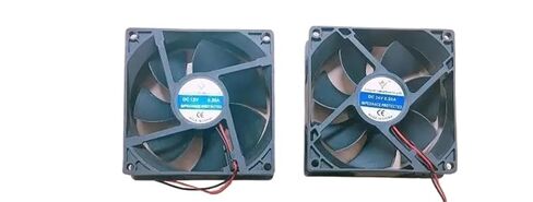 Plastic Material DC12V DC24V DC110V DC220V Power Amplifier Converter case Cooling Fan with Screw 80 * 80mm 90 * 90mm(80X80mm,DC220V) in Saudi Arabia