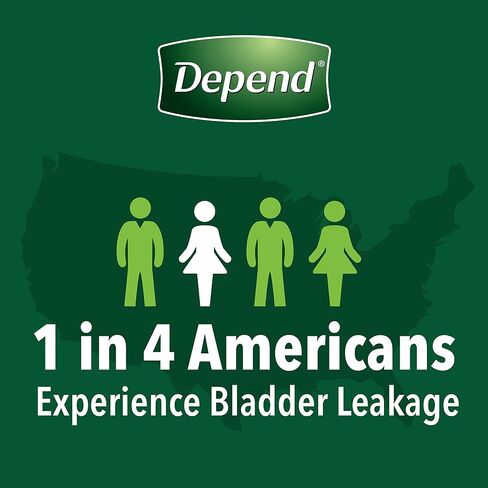 Depend Fit-Flex Large Maximum Absorbency Underwear for Women, 84 Ct in Saudi Arabia