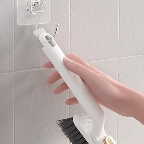 فرشاة صغيرة متعددة الوظائف لتنظيف الشقوق - تصميم نحيف للمساحات الضيقة وفجوات لوحة المفاتيح in Saudi Arabia