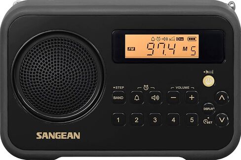 Sangean SG-104 AM/FM ساعة راديو رقمي محمول (متجدد) in Kuwait