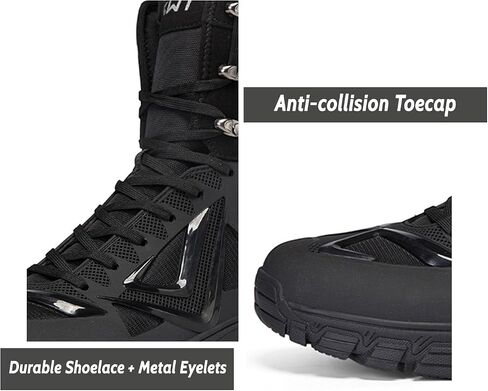 Tactical Boots Durable for Men: Military Work Boots Breathable for Outdoor in Saudi Arabia