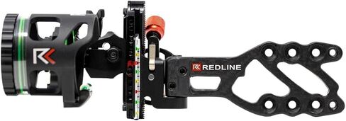 Redline RL-1 كربون أحادي الدبوس منزلق القوس - .019 دبوس من الألياف مع تعديلات المحور الثاني والثالث وحلقة الألياف البصرية المغلقة، إعداد القوس باليد اليمنى in Kuwait