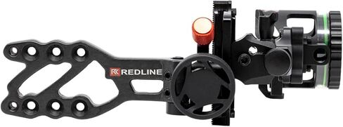 Redline RL-1 كربون أحادي الدبوس منزلق القوس - .019 دبوس من الألياف مع تعديلات المحور الثاني والثالث وحلقة الألياف البصرية المغلقة، إعداد القوس باليد اليمنى in Kuwait