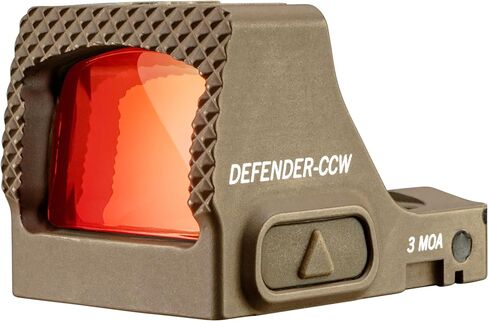 Vortex Optics Defender-CCW Micro Red Dot Sights - تنشيط الحركة مع الإغلاق التلقائي، بصمة درع RMS، تركيب سريع الرف - ضمان غير محدود وغير مشروط in Saudi Arabia