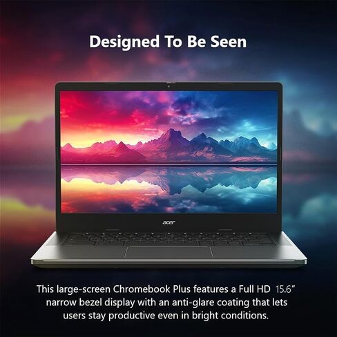 Acer 2022 Chromebook 315 Laptop Computer 15.6" Full HD 1080P Touchscreen IPS Display Intel Celeron N4020 Processor (Up to 2.8GHz) 4GB RAM 64GB eMMC Webcam BT USB Type C Chrome OS + TiTac Accessory in Saudi Arabia