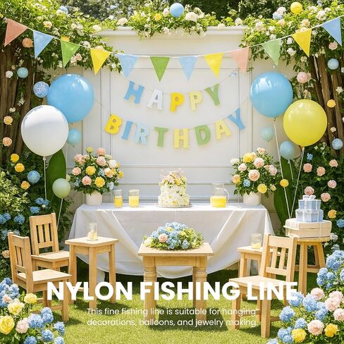 قطعتان من خيط صيد النايلون، خيط صيد غير مرئي، متعدد الاستخدامات، وأنيق (الطول: 100 متر، شفاف وأحمر) in Saudi Arabia