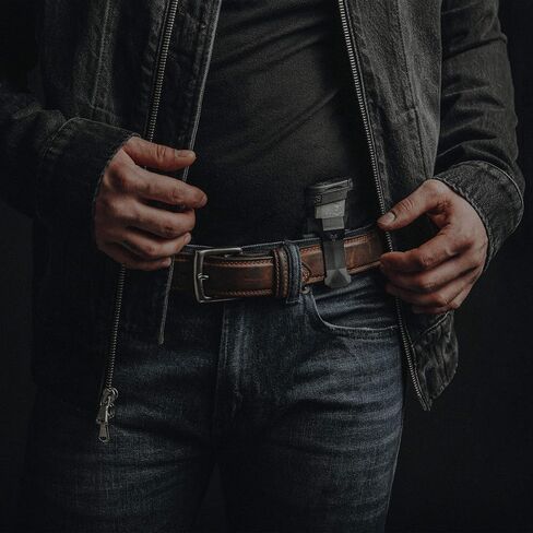 Gen 2 Universal Mag Carrier – Ambidextrous IWB/OWB Mag Pouch for Single & Double Stack Magazines. Fits Glock, 1911, S&W, Sig Sauer, Beretta & More. in Saudi Arabia