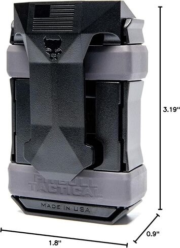 Gen 2 Universal Mag Carrier – Ambidextrous IWB/OWB Mag Pouch for Single & Double Stack Magazines. Fits Glock, 1911, S&W, Sig Sauer, Beretta & More. in Saudi Arabia