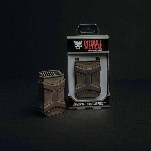 Universal Mag Carrier Gen 2, Single or Double Stack Mag Pouch, OWB or IWB Mag Holster, Ambidextrous, Mag Pouch for Belt, Fits Glock 9mm 1911 S&W Sig Sauer Beretta and More in Saudi Arabia