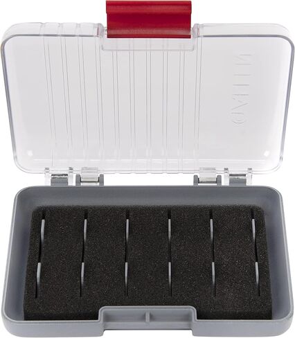 Allen Company Competitor Choke Tube Case - Holds 5 or 6 Choke Tubes, Black/Red - Clay, Trap & Skeet Shooting Accessory in Saudi Arabia