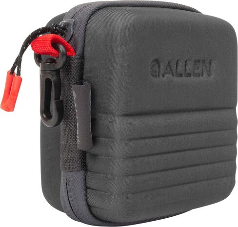 Allen Company Competitor Choke Tube Case - Holds 5 or 6 Choke Tubes, Black/Red - Clay, Trap & Skeet Shooting Accessory in Saudi Arabia