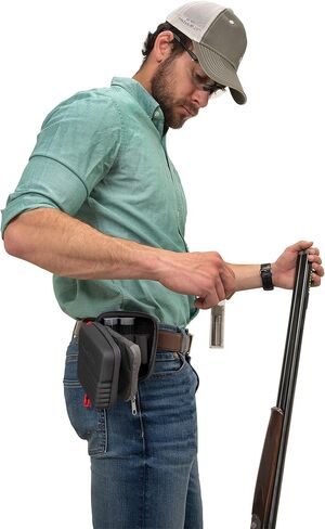 Allen Company Competitor Choke Tube Case - Holds 5 or 6 Choke Tubes, Black/Red - Clay, Trap & Skeet Shooting Accessory in Saudi Arabia