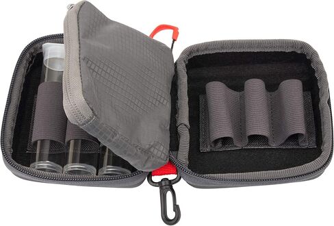 Allen Company Competitor Choke Tube Case - Holds 5 or 6 Choke Tubes, Black/Red - Clay, Trap & Skeet Shooting Accessory in Saudi Arabia
