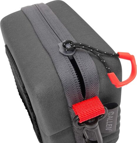 Allen Company Competitor Choke Tube Case - Holds 5 or 6 Choke Tubes, Black/Red - Clay, Trap & Skeet Shooting Accessory in Saudi Arabia