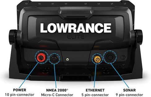 Lowrance Elite FS Fishfinder/Chartplotter, Available with and Without Transducer in Saudi Arabia