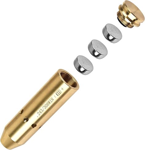 EZshoot Bore Sight for 223 5.56mm/243, 308/30-06/25-06/ .270, Red Boresight | Include Batteries, High Accuracy, for Hunting & Shooting Equipment in Saudi Arabia