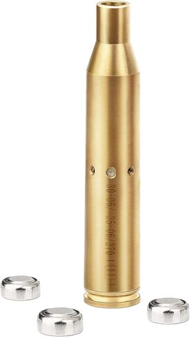 EZshoot Bore Sight 223 5.56mm/243, 308/30-06/25-06/ .270 Red Dot Laser Boresighter with Batteries in Saudi Arabia