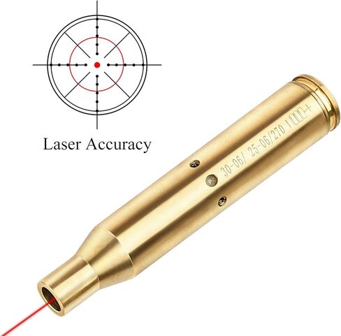 EZshoot Bore Sight 223 5.56mm/243, 308/30-06/25-06/ .270 Red Dot Laser Boresighter with Batteries in Saudi Arabia