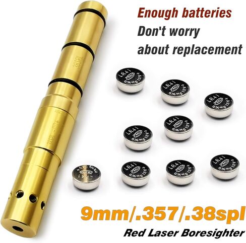 جهاز رؤية ليزر خاص من Boresighter نهاية البرميل بدقة وسهولة تركيب المسدسات والبندقية وبنادق الهواء in Saudi Arabia