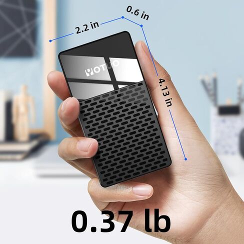 SSD محمول 1 تيرابايت، ما يصل إلى 1050 ميجابايت/ثانية، محرك أقراص USB-C خارجي ذو حالة صلبة مع محور USB 3.2 متعدد المنافذ متعدد الإمكانات وقاعدة إرساء قارئ بطاقات SD/TF مع iPhone 17/PC/Laptop/Mac/Windows/Android/iOS. in Kuwait
