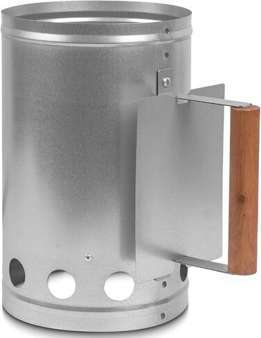 Chimney strater - Fire strater with Insulated Handle Design for Outdoor Barbecue, Suitable for Outdoor (Middle) in Saudi Arabia
