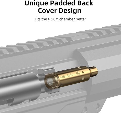 EZshoot 6.5 ليزر تجويف الرؤية بالليزر الأحمر لـ 6.5 سم/6.5Grendel Bore Sighter ليزر Boresighter مع مجموعات من البطاريات in Kuwait