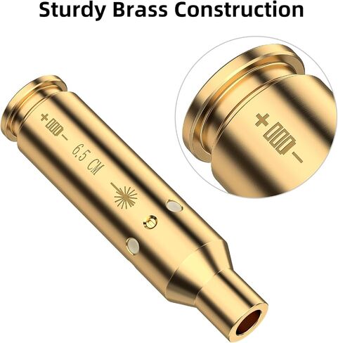 EZshoot 6.5 ليزر تجويف الرؤية بالليزر الأحمر لـ 6.5 سم/6.5Grendel Bore Sighter ليزر Boresighter مع مجموعات من البطاريات in Kuwait