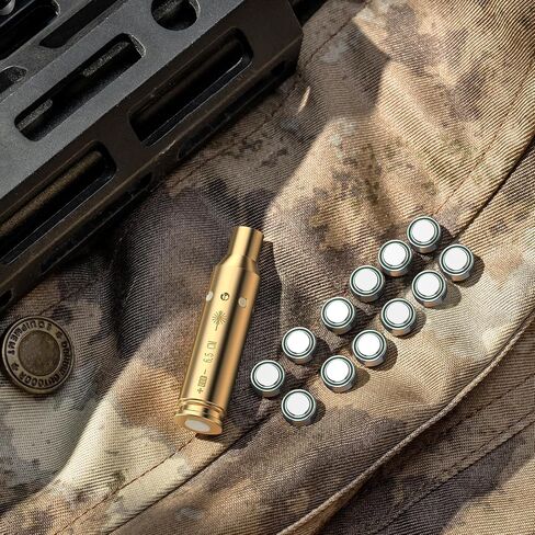 EZshoot 6.5 ليزر تجويف الرؤية بالليزر الأحمر لـ 6.5 سم/6.5Grendel Bore Sighter ليزر Boresighter مع مجموعات من البطاريات in Kuwait