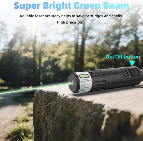 USB Rechargeable Laser Bore Sight Kit Green Laser Bore Sighter with 64 Upgraded Adapters fit 0.17 to 12 GA Calibers Multi-Caliber Laser Bore Sighting Kit for All Gun Powerful Boresighter in Saudi Arabia