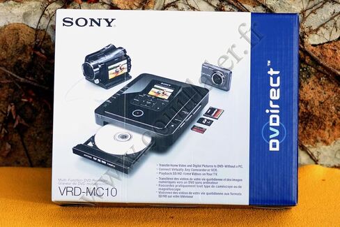 سوني DVDirect VRDMC10 مسجل/مشغل DVD مستقل (أسود) in Saudi Arabia