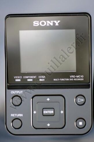 سوني DVDirect VRDMC10 مسجل/مشغل DVD مستقل (أسود) in Saudi Arabia