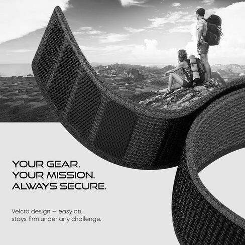 Trail Loop Nylon Bands Compaible with Apple Watch Ultra 3 49mm Men Women 46mm 45mm 44mm 42mm, Soft Velcro Rugged Sport Straps Wristbands for iWatch Ultra 2 Series 11/10/SE/9/8/7/6/5/4/3/2/1 in Saudi Arabia