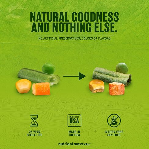 الفراولة المجففة بالتجميد – شرائح ممتازة | #10 يمكن | مدة الصلاحية 25 عامًا | طعام الطوارئ والوجبات الخفيفة النظيفة in Kuwait