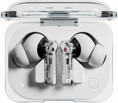 Nothing Ear (a) سماعات أذن لاسلكية، سماعات أذن 45 ديسيبل عازلة للضوضاء، صوت عالي الدقة، معادل متطور، توصيل مزدوج، 6 ميكروفونات، سماعات أذن لاسلكية تعمل بالبلوتوث لمدة 42.5 ساعة، أسود in Kuwait