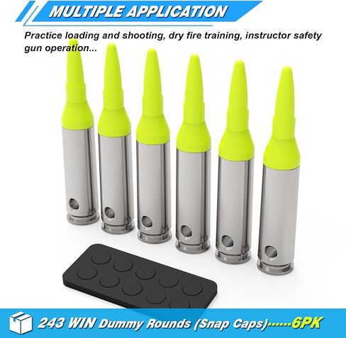 Artemis Snap Caps Training Dummy Rounds Reusable Multiple Styles with Close to Real Weight for Dry Fire Practice Safe Loading Firing Malfunction Clearing Trigger Control in Saudi Arabia