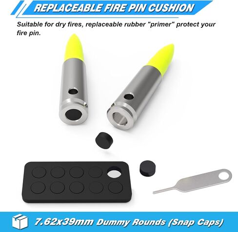 Artemis Snap Caps Training Dummy Rounds Reusable Multiple Styles with Close to Real Weight for Dry Fire Practice Safe Loading Firing Malfunction Clearing Trigger Control in Saudi Arabia