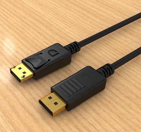 4K DisplayPort 1.2 Cable,4K@60Hz High Speed Gold-Plated Display Port to Display Port Cable, for Gaming Monitor, Graphics Card, TV, PC, Laptop in Saudi Arabia