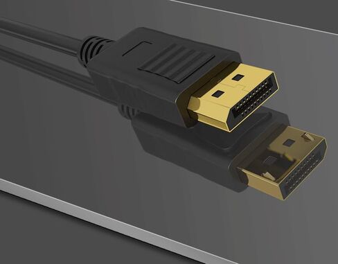 4K DisplayPort 1.2 Cable,4K@60Hz High Speed Gold-Plated Display Port to Display Port Cable, for Gaming Monitor, Graphics Card, TV, PC, Laptop in Saudi Arabia
