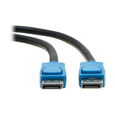 Tripp Lite Series 8K DisplayPort Cable 1.4 with Latching Connectors, 25 Feet / 7.6 Meters, Up to 8K@60Hz or 4K@120Hz, Double Shielding, HDR 4:4:4, Lifetime Manufacturer's Warranty (P580-025-8K6) in Saudi Arabia