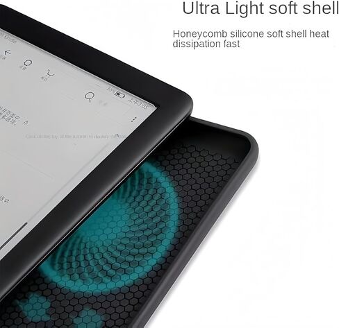 حافظة لجهاز Kindle Paperwhite الجديد تمامًا الجيل الثاني عشر 2024 وKindle Colorsoft Signature Edition، هدايا لمحبي الكتب، غطاء واقٍ خفيف الوزن من جلد البولي يوريثان مع حزام يد للاستيقاظ التلقائي أثناء النوم in Kuwait