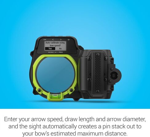 Garmin Xero A1i PRO Bow Sight, Right-Handed Auto-ranging Digital Sight with Microadjustments for Elevation, Windage and More in Saudi Arabia