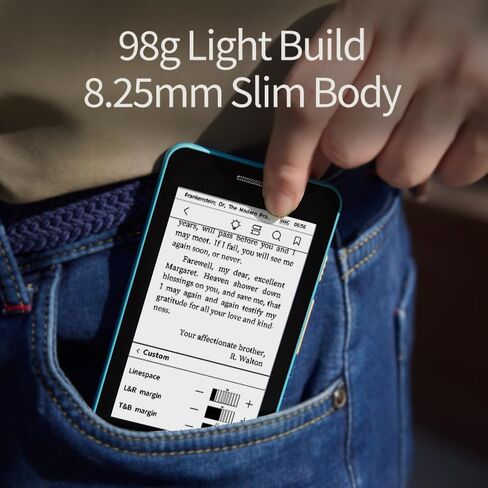 OBOOK5 eReader, 4.26" Glare-Free Display, 32G, Fast Page Turns, Adjusting Front Light, Weeks of Battery Life, Audiobooks in Saudi Arabia