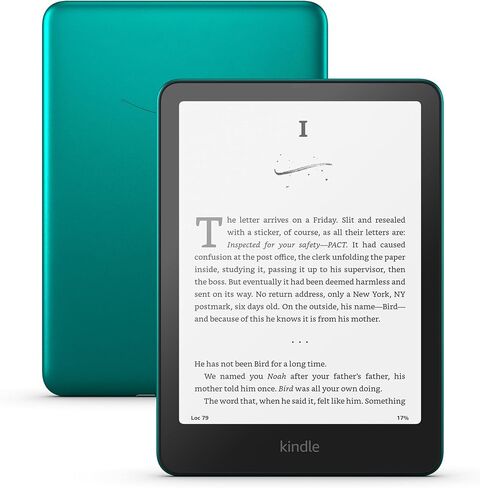 حزمة إصدار Amazon Kindle Paperwhite Signature Edition: تتضمن إصدار Amazon Kindle Paperwhite Signature سعة 32 جيجابايت | اليشم المعدني، حقيبة حبال | الكثبان الرملية، حافظة خلفية شفافة | يشم in Saudi Arabia