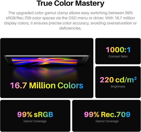 HUION Kamvas Pro 16 V2 Drawing Tablet with Screen 16K Levels PenTech 4.0 Battery-Free Pen, 15.6" Full-Laminated, Smart Touch Bar & 6 Keys Art Tablet Work with Windows, Mac and Linux in Saudi Arabia