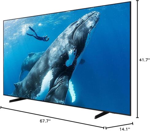 تلفزيون سامسونج الذكي 77 بوصة فئة S90D OLED 4K، أسود جرافيت (متجدد) in Saudi Arabia