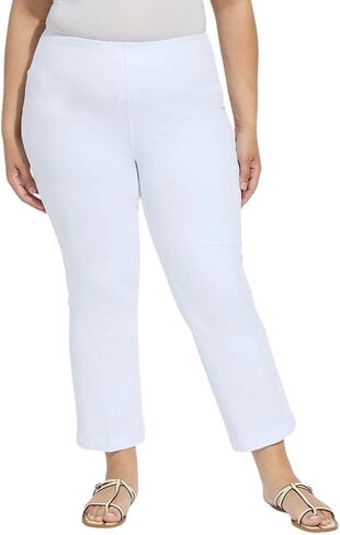 Lysse Ankle Denim Baby Bootcut Mid Wash LG 27 in Saudi Arabia