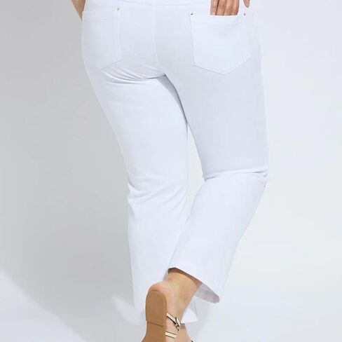 Lysse Ankle Denim Baby Bootcut Mid Wash LG 27 in Saudi Arabia