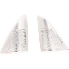 Fit For BMW 3 Series E90 E92 2005-2012 Stainless Steel Silver Car Treble Speaker Net Cover Trim Stickers Accessories in Saudi Arabia